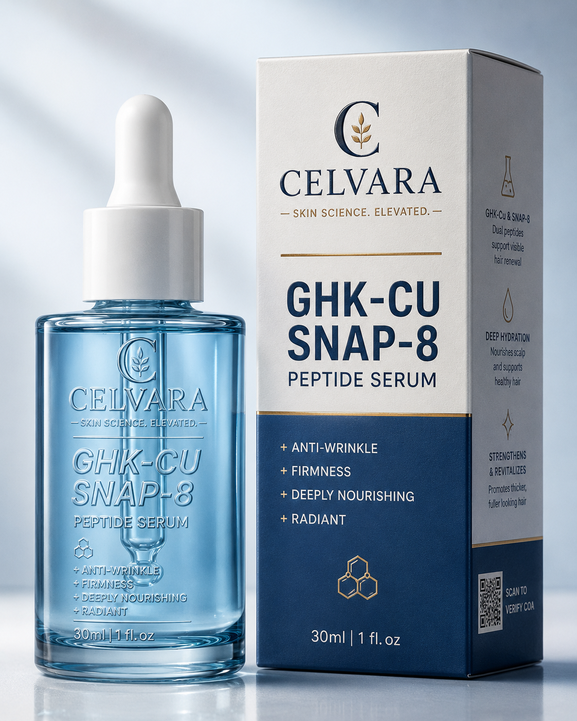 GHK-Cu SNAP-8 Peptide Serum